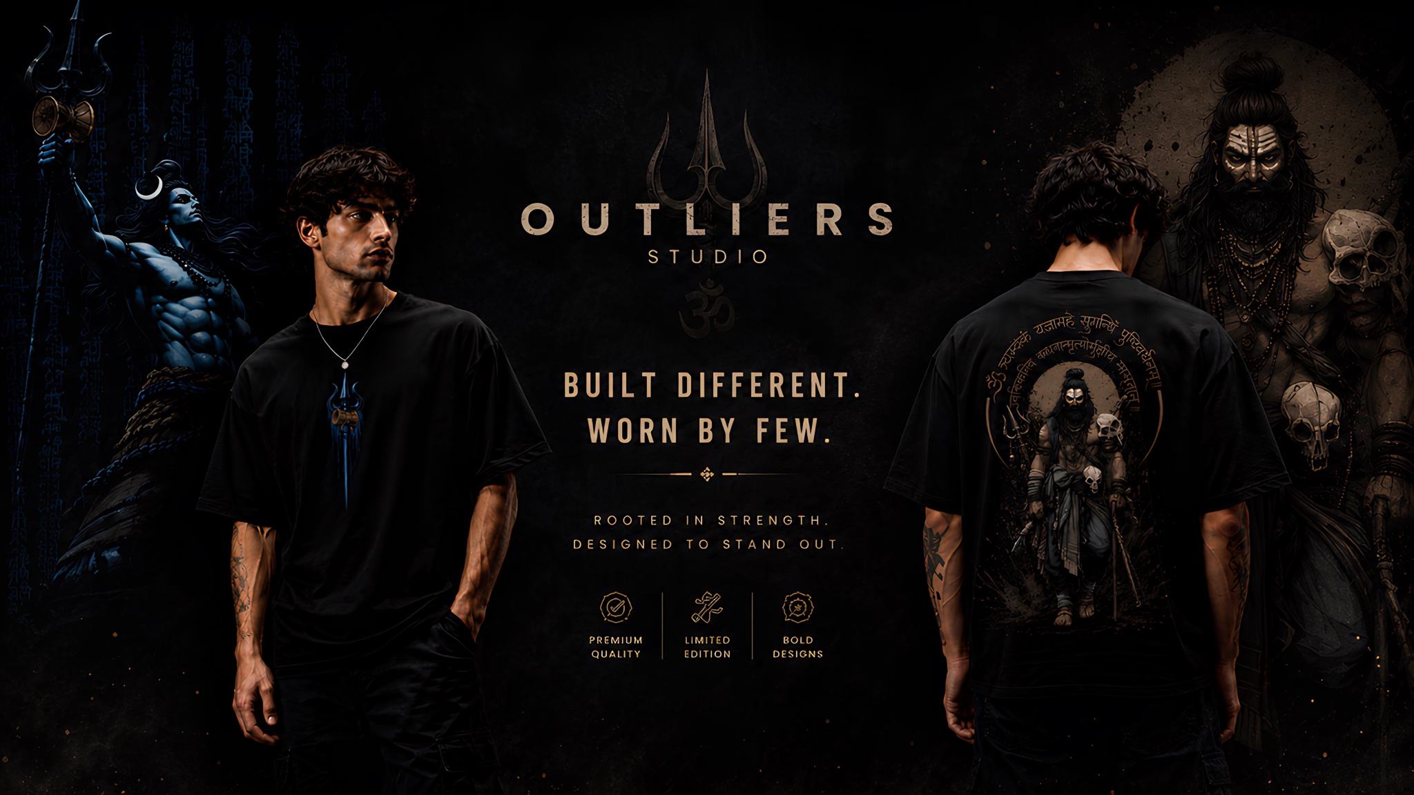 BUILT DIFFERENT. WORN BY FEW.