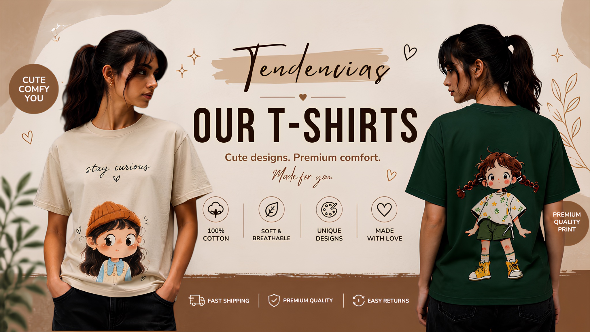 TENDENCIAS — OUR T-SHIRTS